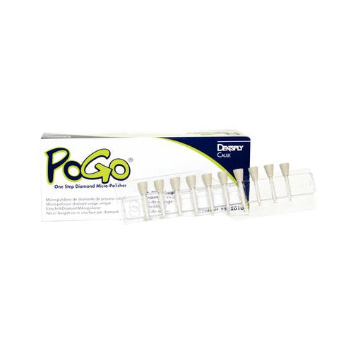 Dentsply Caulk 662023 PoGo One Step Diamond Dental Polisher Cups 40/Pk Dentsply Caulk 662023 PoGo One Step Diamond Dental Polisher Cups 40/Pk